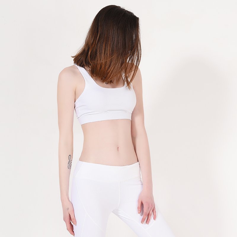 INGOR Ladies White Padded Sports Yoga Bra Y1911B09 Sports bra image16