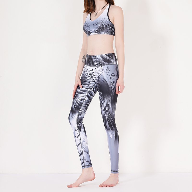 INGOR Patterned sports bra designer companies Y1912B03 Sports bra image11