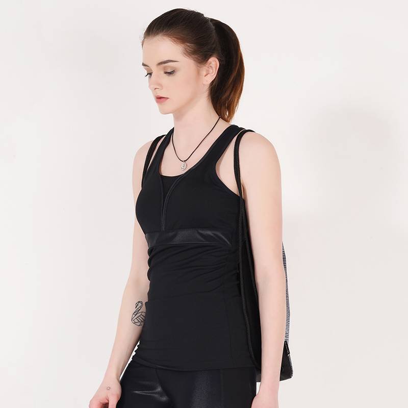 INGOR Criss cross mesh custom running tank tops Y1911V02 Tee & Tank top image7