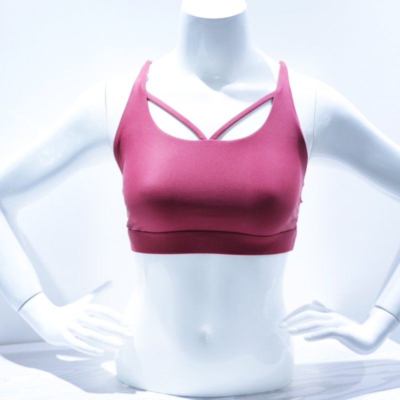 INGOR Medium Impact Red Sports Yoga Bra Y1922B10 Sports bra image7