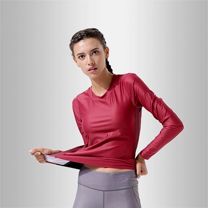 INGOR Women Custom Sports Tee Shirts Design Sweatshirt Y1921F02 Sweatshirt image2